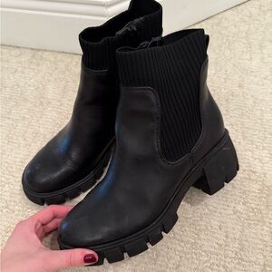 Target leather Chelsea boot